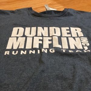2000’s The Office Dunder mifflin running team tee shirt